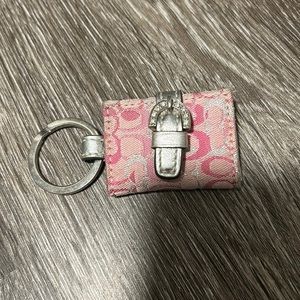 Coach photo keychain